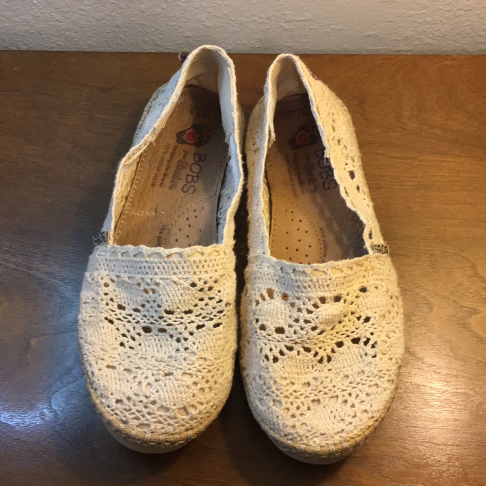 Bobs/Sketchers crocheted flats